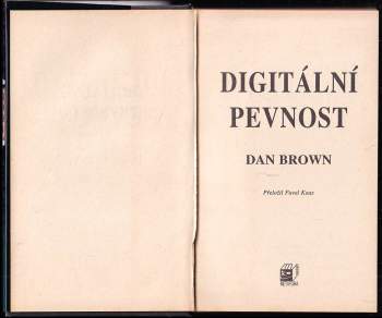 Dan Brown: Digitální pevnost