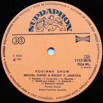 Kroky: Rodinná Show