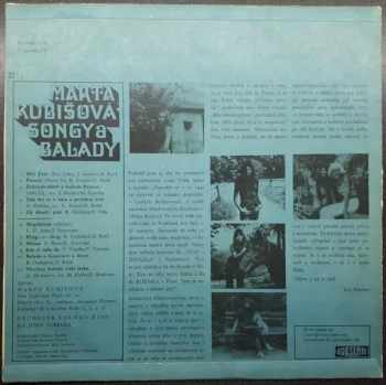 Marta Kubišová: Songy A Balady