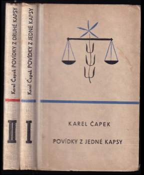 KOMPLET Karel Čapek 2X Povídky z jedné kapsy + Povídky z druhé kapsy