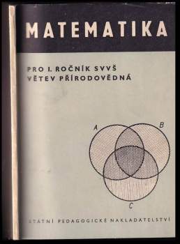Matematika pro I. ročník SVVŠ