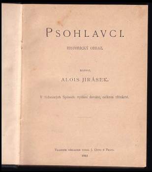Alois Jirásek: Psohlavci